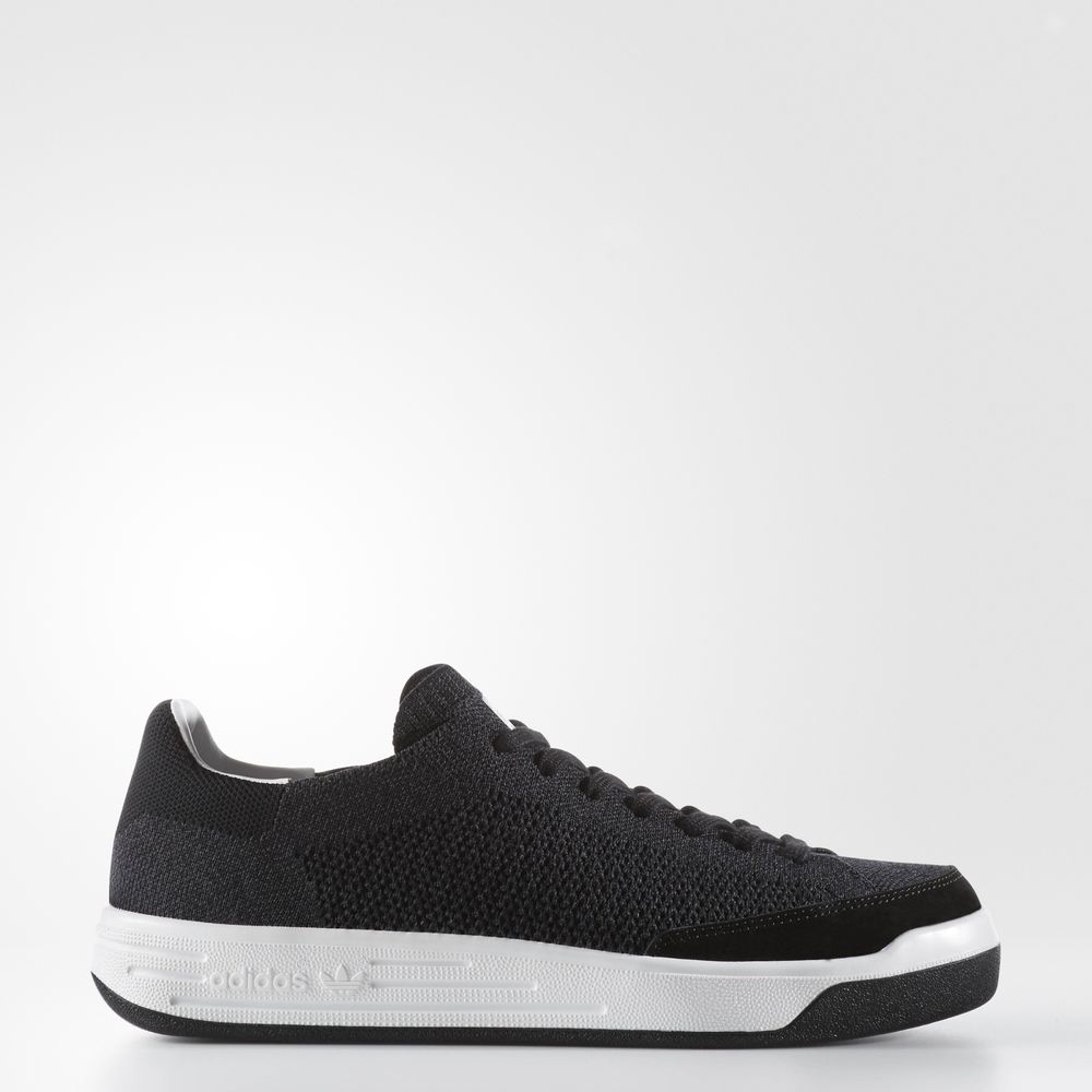 Adidas Rod Laver Super Primeknit - Originals γυναικεια - Μαυρα/Ασπρα,Μέγεθος: EU 36 – 54 2/3 (249IVD